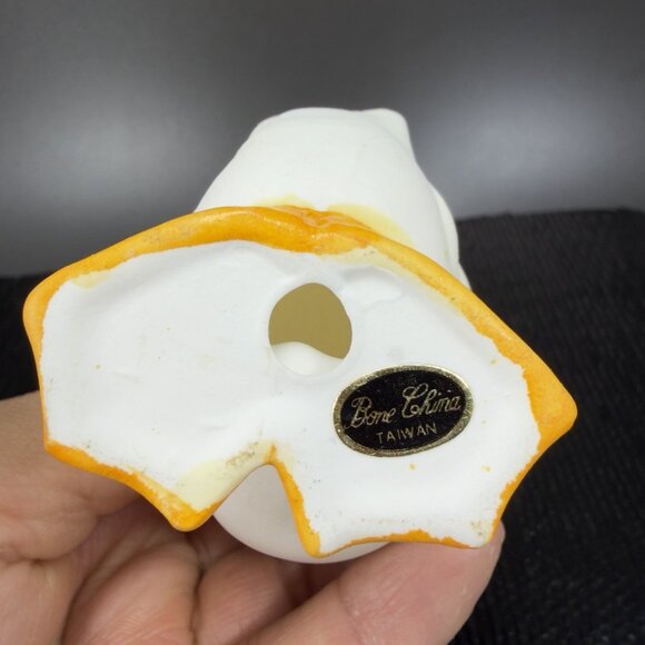 Vintage Fine Bone China Bird Duck by Freeman Porcelain Whimsical Figurine Decor - Picture 6 of 9